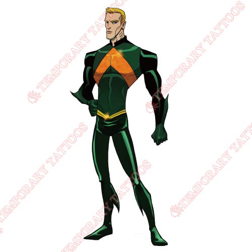 Aquaman Customize Temporary Tattoos Stickers NO.450